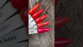 Pomarańczowe Pudry Tytanowe Manicure Tytanowy NSN paznokcie nails nailstyle fun funny beauty [upl. by Ylrad]