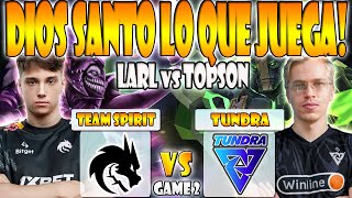 TEAM SPIRIT VS TUNDRA BO3GAME 2YATORO COLLAPSE VS TOPSON SKITER  DREAMLEAGUE SEASON 21  DOTA 2 [upl. by Alanna506]