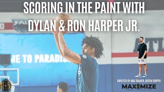 LIVE Finishing reps with Dylan Harper amp Ron Harper Jr [upl. by Anwadal918]