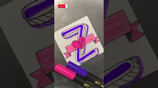 Lettering tutorial 🎊 youtubeshorts shortvideo lettering nameart art viral [upl. by Gettings]