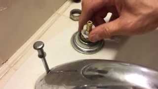 Tutorial Delta Faucet Cartridge Replacement [upl. by Ahsienar]