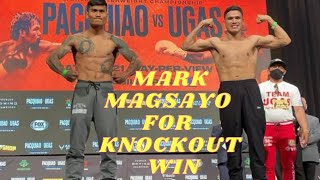 MARK quotMAGNIFICO MAGSAYO WILL GO FOR KNOCKOUT AGAINST CEJA [upl. by Garlen850]