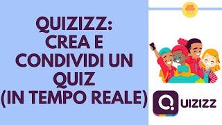 QUIZIZZ crea e condividi un quiz per modalità sincrona [upl. by Ydnar]