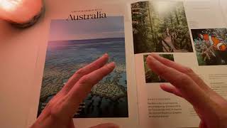 Whispered ASMR  Around The World by Private Jet Brochure Flip Through [upl. by Chloris456]