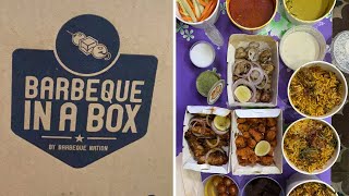 Barbeque Nation Non Veg Box  Barbeque in a box  Food Review and Ratings  Watch Now Tamil [upl. by Andaira]