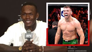 Israel Adesanya “The Judging Needs To Change”  UFC 305 [upl. by Brynn630]