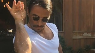 Turkish Butcher Salt Bae Has the Internet Salivating [upl. by Volnay398]