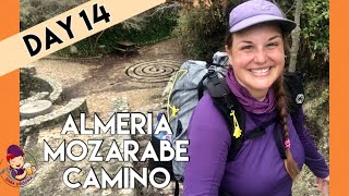 Day 14 Almeria Mozarabe Camino  Phenomenal Ruta de Gollizno with Cave Paintings amp Aerial Walkway [upl. by Ihsorih]