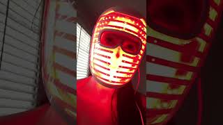 LED Mask 🌝 👌🏼 Reaction and Infrared light💡display shorts skincare [upl. by Anrim910]