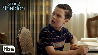 Sheldon Invites College Students Over For A Group Project Clip  Young Sheldon  TBS [upl. by Ainsworth]