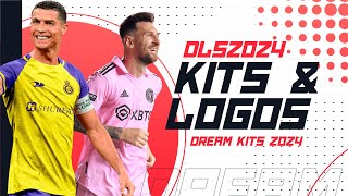 ✅ HOW TO PUT KITS AND LOGOS IN DREAM LEAGUE SOCCER 2024  VERY EASY  DREAM KITS 2024 👕 [upl. by Enomrej975]