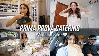 ASSAGGIO TUTTO IL MENU DEL MATRIMONIO prima prova catering Wedding Serie 3 [upl. by Garey]