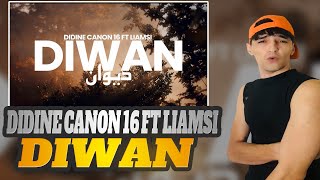 Didine Canon 16 DIWAN Ft ‪Liamsibaby‬ REACTION [upl. by Nnairac577]