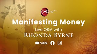 Manifesting Money Live QampA with Rhonda Byrne June 13 2024  RHONDA LIVE [upl. by Tillion]