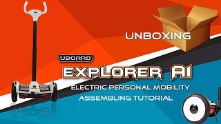 Uboard Explorer A1  Made in India  Unboxing [upl. by Adnawak]