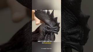 This Chicken Sells For 60000 • Ayam Cemani [upl. by Guildroy]