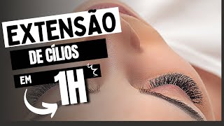 ✅ Extensão de Cílios VOLUME BRASILEIRO Passo a Passo Fios Y Arison Lashes [upl. by Hanleigh]