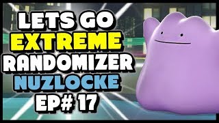 Ditto Almost KILLED ME  Pokemon Lets Go Pikachu and Eevee Extreme Randomizer Nuzlocke Episode 17 [upl. by Itisahc]