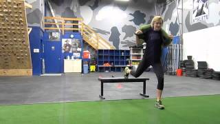 Sandbag Bulgarian Split Squat [upl. by Nomit73]