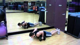 Squat Thrusts  UpDowns with Dumbbells [upl. by Faythe]