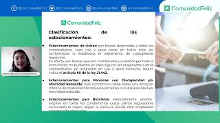 Charla Legal CL ¿Qué dice la ley de copropiedad sobre los estacionamientos en Condominios [upl. by Taite432]