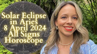 NEW MOON SOLAR ECLIPSE In ARIES 8 April 2024 All Signs Horoscope Ready or Not Here It Comes [upl. by Medea]