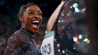 Simone Biles makes longawaited Olympic return  REUTERS [upl. by Savil]