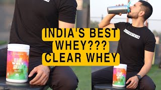 Myprotein Clear Whey Isolate Review  Hydrolysate Whey Protein By MyProtein myproteinindia [upl. by Mailand]