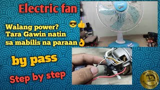 Electric fan repair no power bypass Step by StepMon tutorial [upl. by Acirretal]