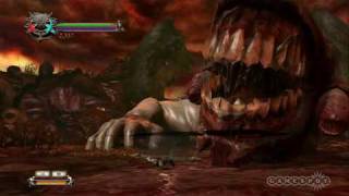 Dantes Inferno  Cerberus Battle Gameplay Movie Battle [upl. by Aleron]