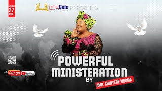 POWERFUL MINISTRATION BY AMB CHINYERE UDOMA [upl. by Etnaid]