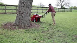 Classen PRO PowerSteer™ Walk Behind Aerator [upl. by Aicrop]