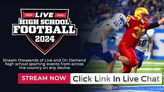 Schurz vs Prosser  2024 Football High School Full HD [upl. by Anitnas984]