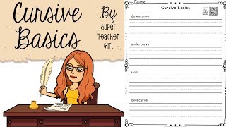 Cursive Writing for Beginners Cursive Basics [upl. by Adniroc707]