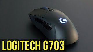 ✅ Logitech G703 Gaming Mouse Review [upl. by Arbmahs65]