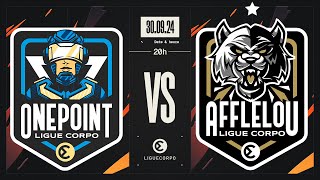 LIGUE CORPO  ONEPOINT VS AFFLELOU  SEMAINE 4 [upl. by Sikes]