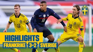 Highlights Frankrike  Sverige 42  Nations League  Tung förlust i Nations League [upl. by Beattie]