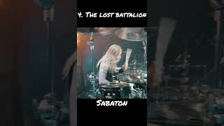 Sabaton Top 5 Hit Songs heavymetal powermetal swedishmetal [upl. by Aigneis]