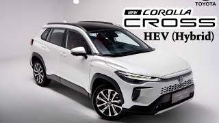 Toyota Corolla Cross 2024 HEV Hybrid  4 cylinder 18L  5 seat SUV [upl. by Dugaid]