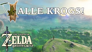 Alle Krogs im vergessenen Plateau sammeln  Zelda Breath of the Wild [upl. by Namqul]