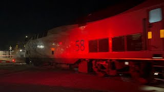 Amtrak P371 with a Amtrak P42 locomotive 11224 [upl. by Gibe]