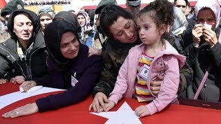 Gümüşhane Şehit Komiserini Uğurladı [upl. by Ylac]