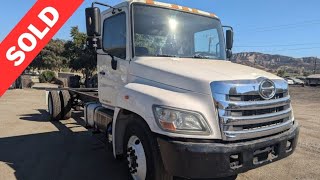 Stock 2443 2013 Hino 338 171000 miles 2224 long chassis [upl. by Etterb523]