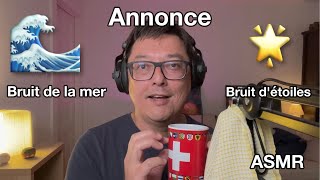 ASMR  Annonce dune nuit dété à la plage [upl. by Hattie]