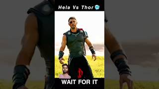 Hela vs Thor fight😱💯 marvel avengers mcu ironman thor ytshorts edit salaar thanos kaayi [upl. by Ridglee]