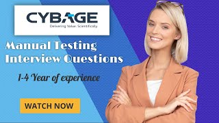 CYBAGE  Manual Interview Questions  14 year of Experience 🤟  MohantyAcademy [upl. by Odin]