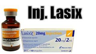 Lasix Injection  Emergency drugs  Furosemide [upl. by Llerahs8]