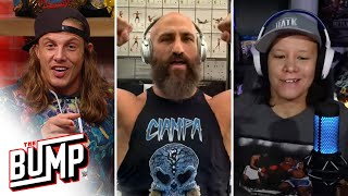 Matt Riddle Shayna Baszler and Tommaso Ciampa WWE’s The Bump July 19 2023 [upl. by Yadsendew2]