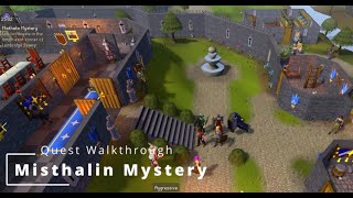 Misthalin Mystery Quest Walkthrough OSRS [upl. by Gerianne]