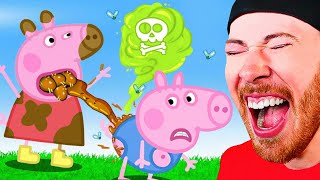 Peppa Pig Zombies At Hospital  Sad Story of Peppa Pig  Peppa Pig Funny Animation [upl. by Boggers788]